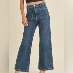 Just Black Denim Patch Pocket Jeans